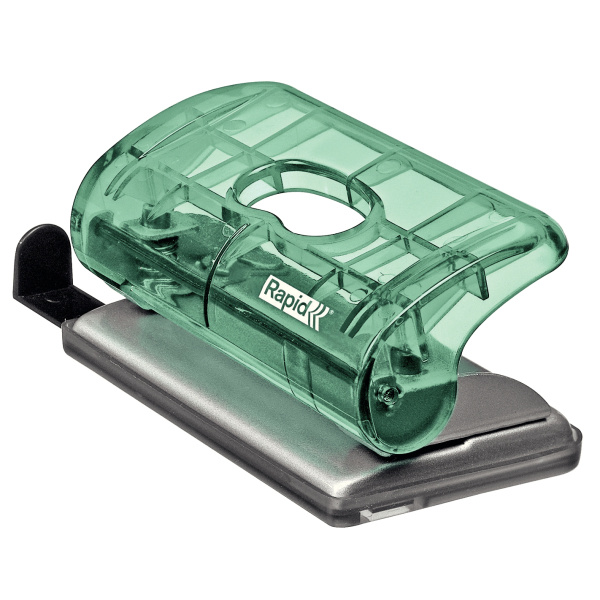 Rapid Colour´Ice FC5 mini kancelářský děrovač ledově zelená