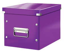 Krabice Click & Store - M střední / purpurová