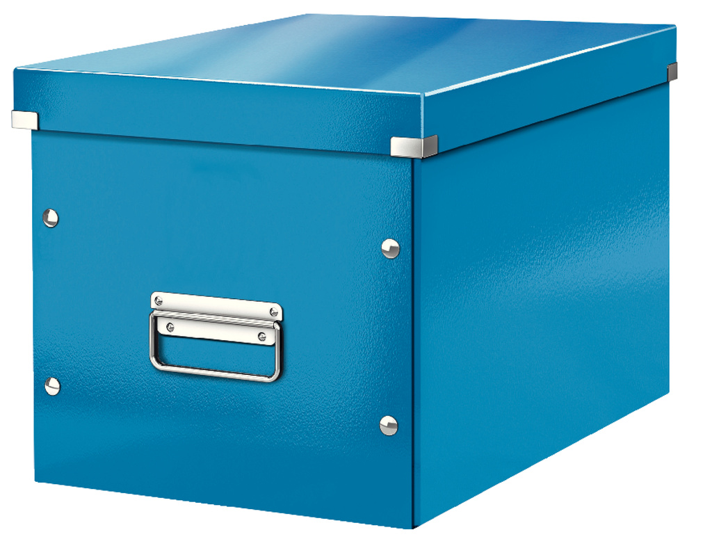 Krabice Click & Store - L velká / modrá