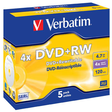 DVD / RW Verbatim - DVD + RW