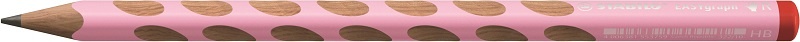 Tužka STABILO® EASYgraph PASTEL - HB / pro praváky / růžová