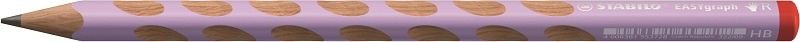Tužka STABILO EASYgraph PASTEL - HB / pro praváky / pastelově fialová