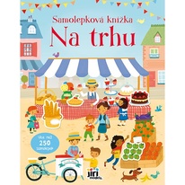 Knížka se samolepkami - Na trhu