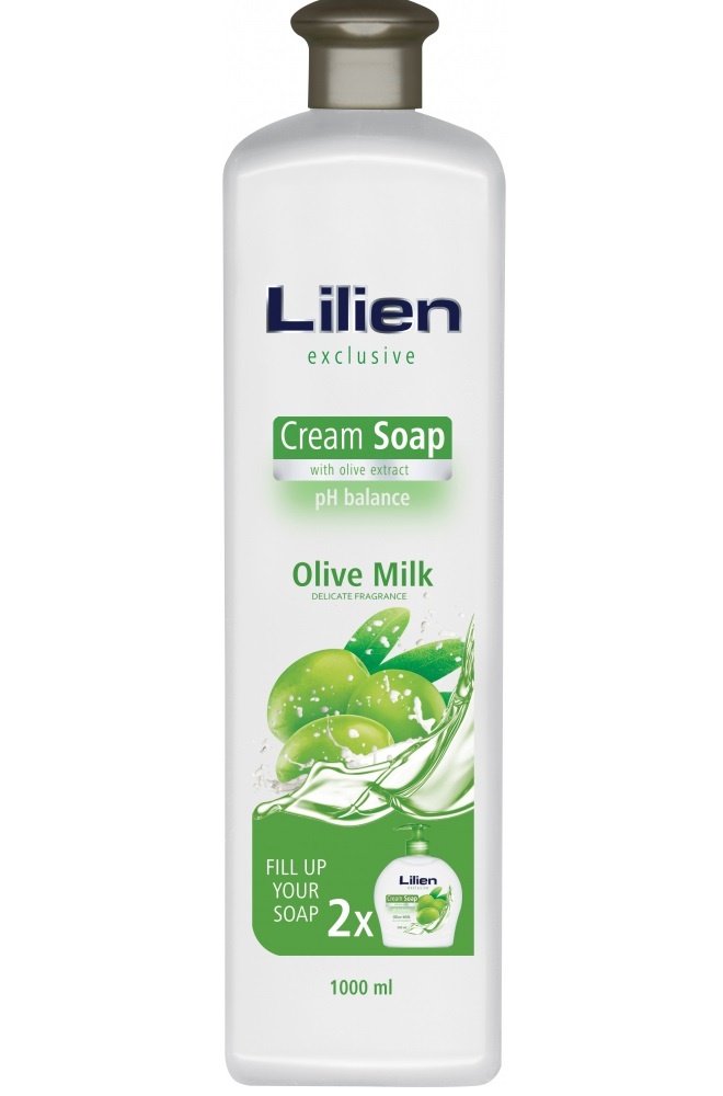 Lilien tekuté mýdlo olive náplň 1000 ml
