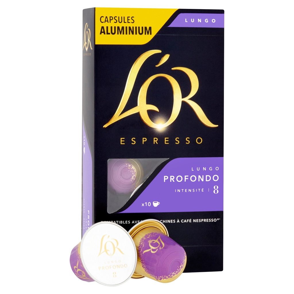 L'or kávové kapsle Lungo Profondo 10 ks