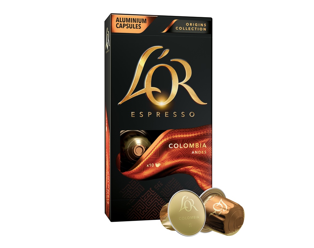L'or kávové kapsle Colombia 10 ks