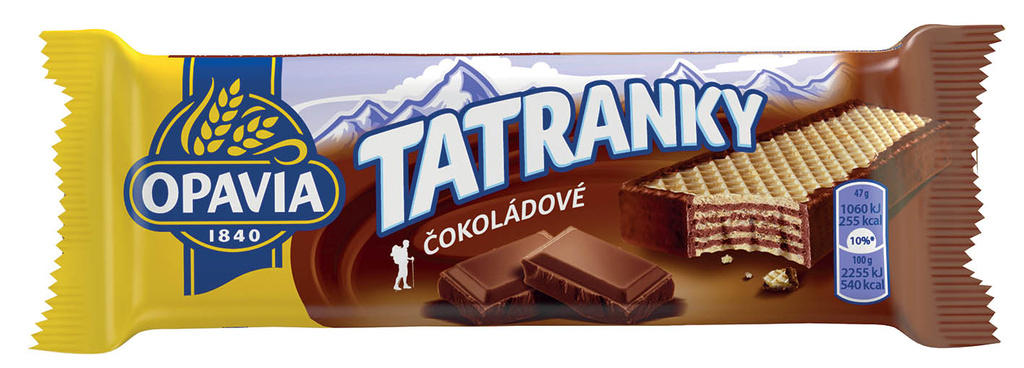 Opavia Tatranka ČOKOLÁDOVÁ 47g