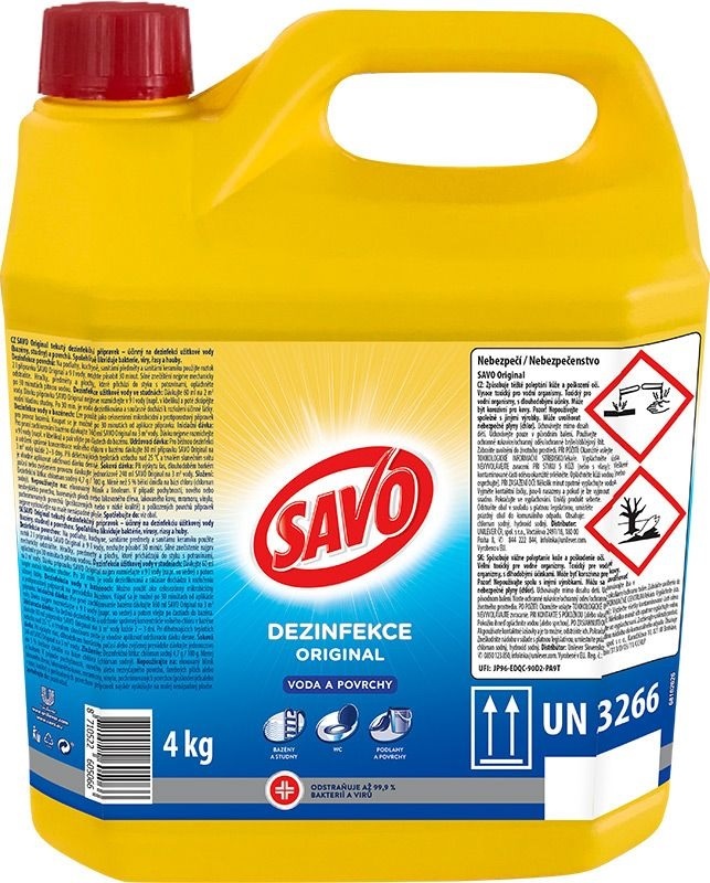 SAVO Originál dezinfekční prostředek 4 l