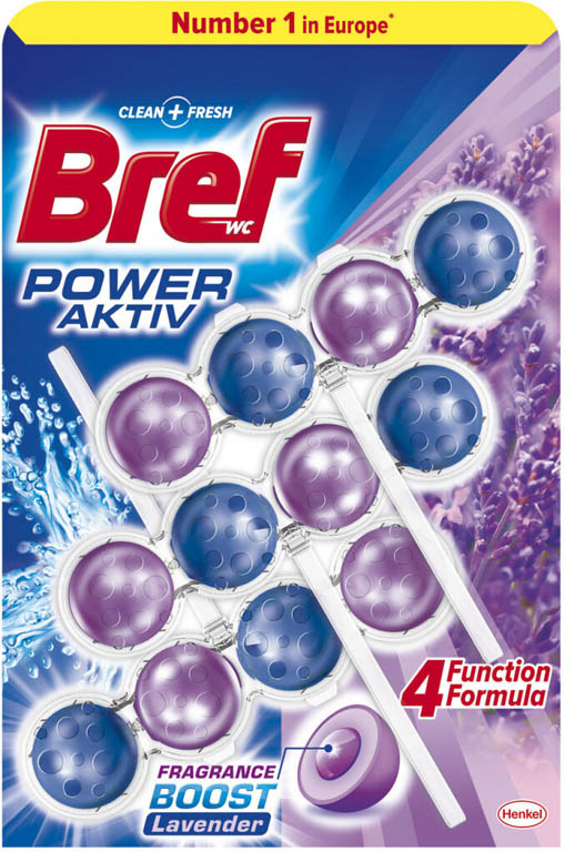 Bref WC Power Active kuličky 3 x 50 g