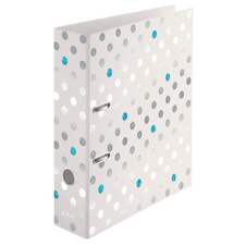 Herlitz pořadač pákový A4 Frozen Glam 8 cm stříbrná