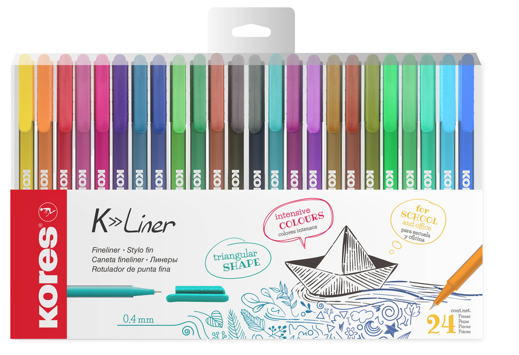 Liner Kores K-Liner  - sada 24 ks
