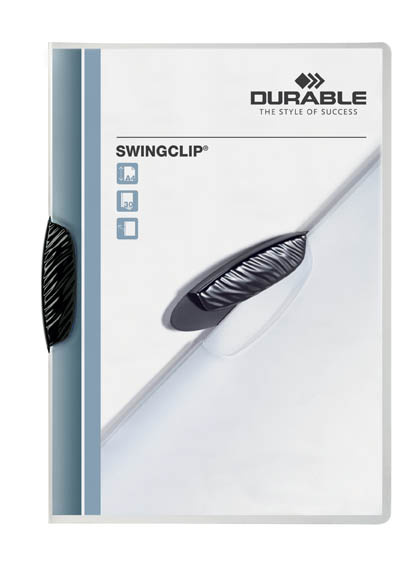 Desky A4 Swingclip - kapacita 30 listů / černá