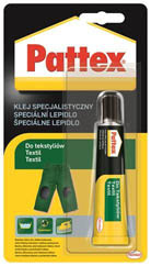 Lepidlo Pattex - Textil / 20 g