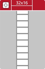 Etikety pro termotransferové tiskárny - 32 x 16 mm / 5000 etiket na kotouči