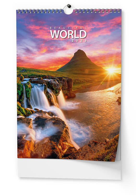 Kalendář nástěnný - Beautiful world / BNF6