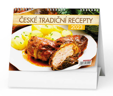 Kalendář stolní obrázkový České tradiční recepty / BSD8