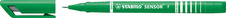 Liner STABILO® sensor 189 - zelená