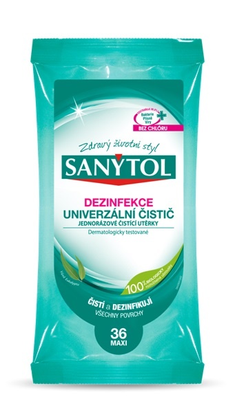 Sanytol dezinfekční ubrousky 36 ks