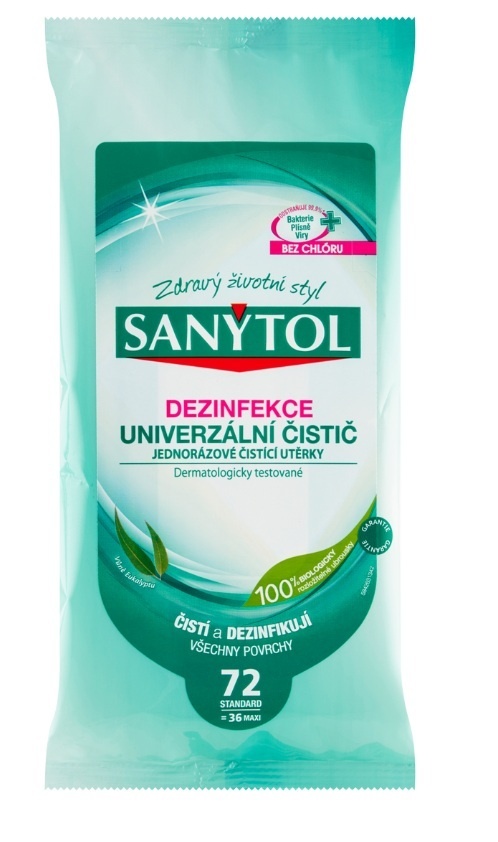 Sanytol dezinfekční ubrousky 36 ks