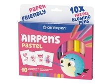 Foukací fixy Centropen AirPens 1500/10 - Pastel / sada 10 ks