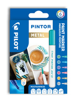 Popisovač Pilot Pintor EF Metal / sada 6 ks