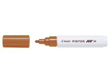 Popisovač Pilot Pintor M / hnědá