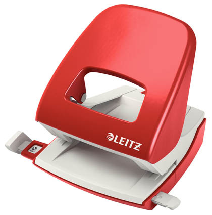 Kancelářský děrovač Leitz 5008 - červená