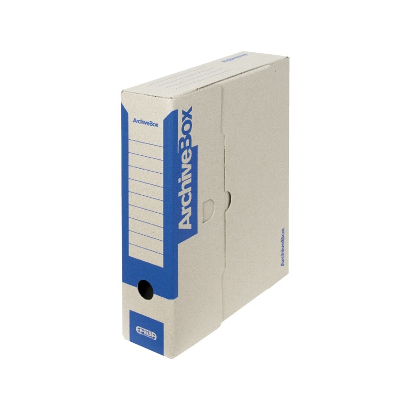 Box archivní A4 Emba - hřbet 7,5 cm / modrá