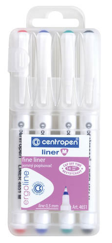 Liner Centropen 4651 M / sada 4 ks