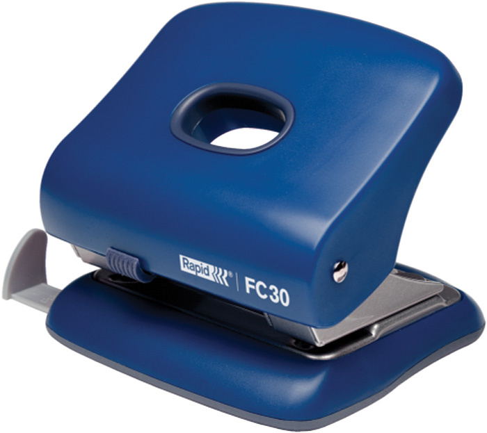 Kancelářský děrovač Rapid Fashion FC30 - modrá