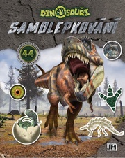 JIRI MODELS samolepicí knížka Samolepkování Dinosauři