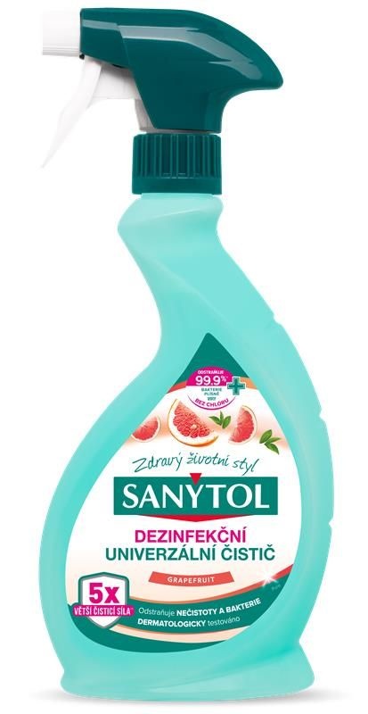 Sanytol univerzální čistič - 500 ml s rozprašovačem / grep