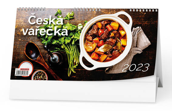 Kalendář stolní - Česká vařečka / BSD6