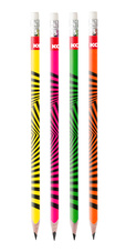 Trojhranná tužka Kores Neon HB mix barev