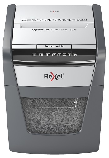 Rexel skartovací stroj Auto+ Optimum 50X