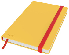 Kniha záznamní Leitz COSY - A5 / linka / teplá žlutá
