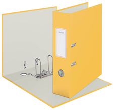 Pořadač A4 pákový Leitz 180° COSY - hřbet 8 cm / teplá žlutá