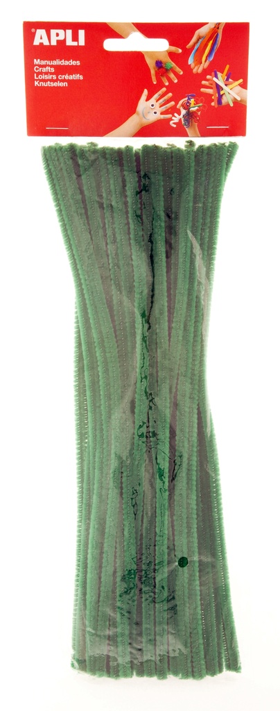 Modelovací drátky APLI zelené / 30 cm / 50 ks