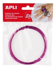 Modelovací drát APLI fialový / šířka 1,5mm / délka 5m