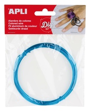 Modelovací drát APLI modrý / šířka 1,5mm / délka 5m