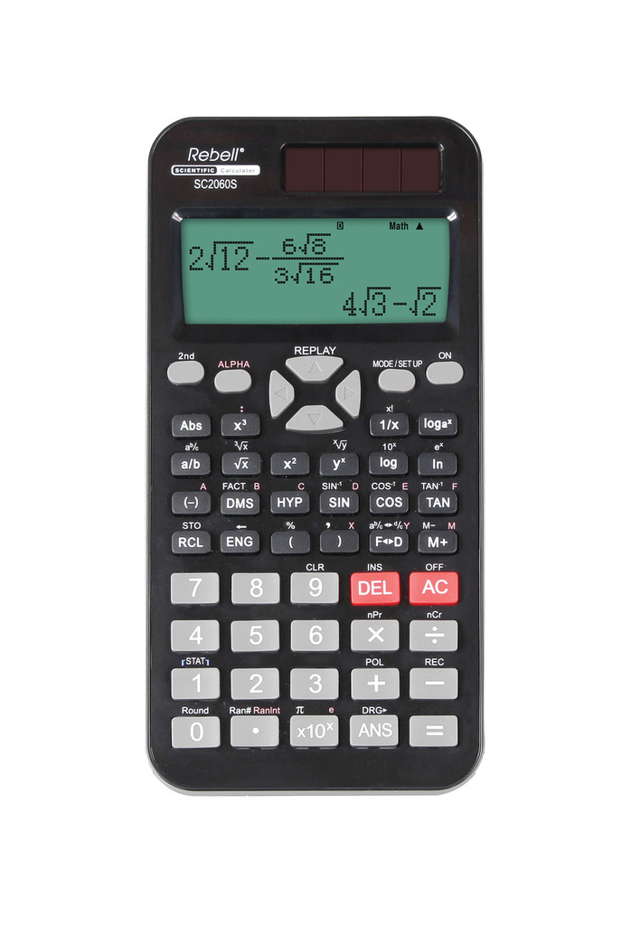 Kalkulačka Rebell vědecká - displej bodový / 2060S