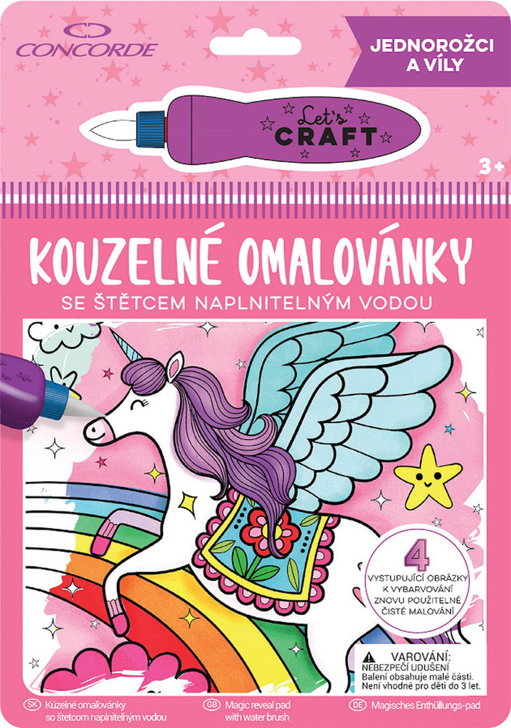 Kouzelné omalovánky - Jednorožci a víly