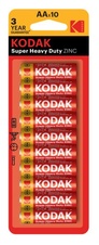Baterie Kodak - baterie tužková / AA / 10 ks