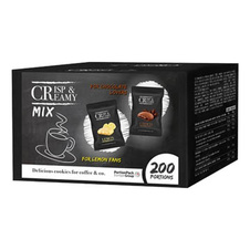 Sušenky ke kávě - citronová a čokoládová příchuť / mix 200ks