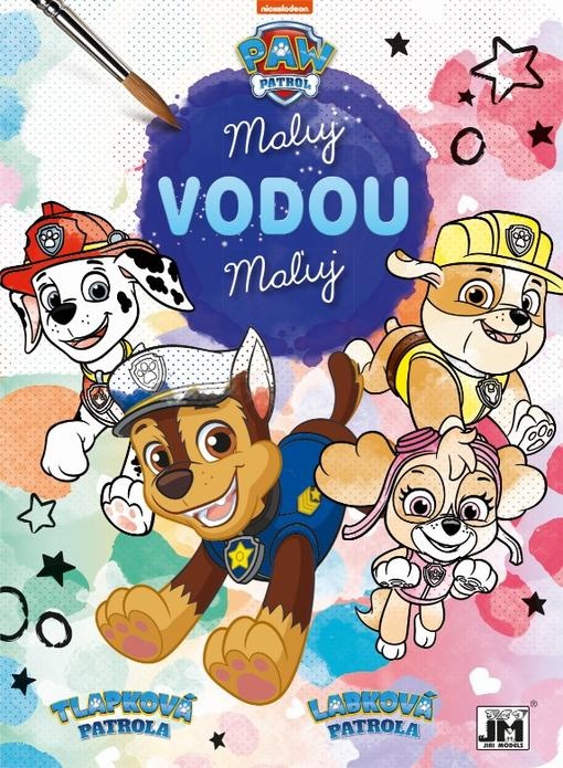 Omalovánky Maluj vodou - Tlapková patrola