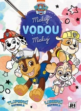 Omalovánky Maluj vodou - Tlapková patrola