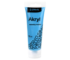 LUMA akrylová barva / nebesky modrá 75ml