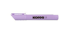 Zvýrazňovač Kores High liner PASTEL - fialová