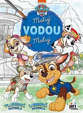 Omalovánky Maluj vodou - Tlapková patrola 2