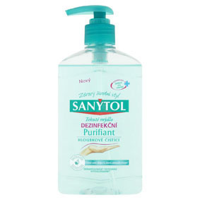 Mýdlo dezinfekční Sanytol - čisticí / 250 ml